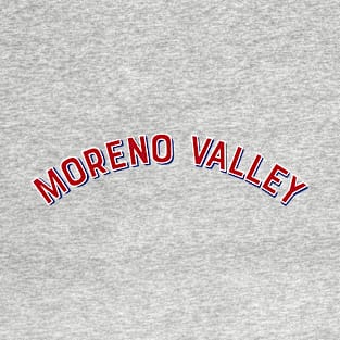 Moreno Valley California Vintage Arch Letters T-Shirt